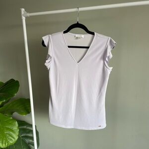 Calvin Klein Lilac Purple Top Size Small